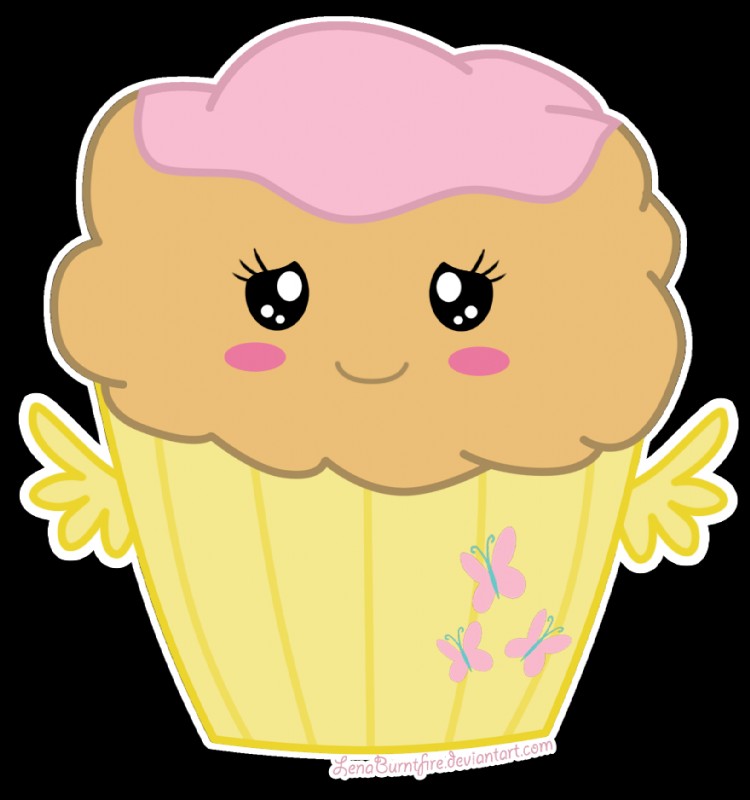 baked_goods brown_body cupcake cupcake_wrapper cutie_mark feathered_wings feathers female food grendopony hair icing pink_hair solo wings yellow_body yellow_feathers lenaburntfire friendship_is_magic hasbro my_little_pony mythology fluttershy_(mlp) equid equine mammal mythological_creature mythological_equine pegasus alpha_channel