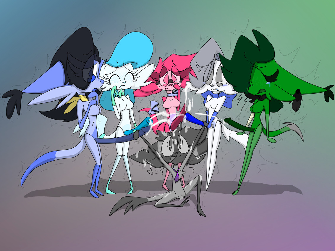 accessory andromorph andromorph/gynomorph animal_genitalia animal_penis anthro armwear bandage bandaged_arm big_eyes big_penis black_hair black_kerchief black_neckerchief blue_body blue_bow blue_clothing blue_eyes blue_fur blue_gloves blue_hair blue_handwear blue_nose blue_penis blue_tongue blush blush_lines bodily_fluids body_hair bow_(feature) bow_ribbon bracelet breasts cetacean_genitalia cetacean_penis cheek_tuft chest_hair chest_tuft chin_tuft clothed clothing cum cum_drip cum_from_penis cum_on_body cum_on_face cum_on_penis cumshot dominant dominant_andromorph dominant_intersex dripping ear_piercing ear_tuft ejaculation elbow_gloves eyebrow_through_hair eyebrows eyelashes eyes_closed eyewear facial_tuft featureless_breasts fluffy fluffy_chest fur furgonomics genital_fluids genitals glasses gloves green_body green_hair green_nose green_penis green_tongue grey_body grey_ears grey_eyes grey_fur grey_hair grey_mouth grey_nose grey_sclera grey_tail grey_tongue group gynomorph hair hair_over_eye hand_on_penis handjob handwear heart_symbol herm huge_penis hyper hyper_genitalia hyper_penis intersex intersex/intersex intravaginal_penis jewelry kerchief leggings legwear long_hair long_penis masturbation narrowed_eyes neck_bow neckerchief necktie neckwear notched_ear on_ground penile penis piercing pink_body pink_fur pink_hair pink_nose pink_tongue pointy_feet purple_clothing purple_necktie ribbons sex shadow shaking shivering shy sitting sitting_on_ground slit_penis smile spread_legs spreading standing submissive submissive_gynomorph submissive_intersex tail tail_accessory tail_bow tail_ribbon tapering_penis tears tears_of_pleasure throbbing throbbing_penis tongue translucent translucent_hair tuft turquoise_bow turquoise_clothing vaginal_fluids vulva whiskers white_body white_fur yellow_clothing yellow_kerchief yellow_neckerchief toddjackjuster chloe_mayfield graham_melodisk malinda_maddy penny_clay sophie_melodisk whitney_melodisk canid canine canis domestic_cat domestic_dog felid feline felis mammal absurd_res hi_res shaded