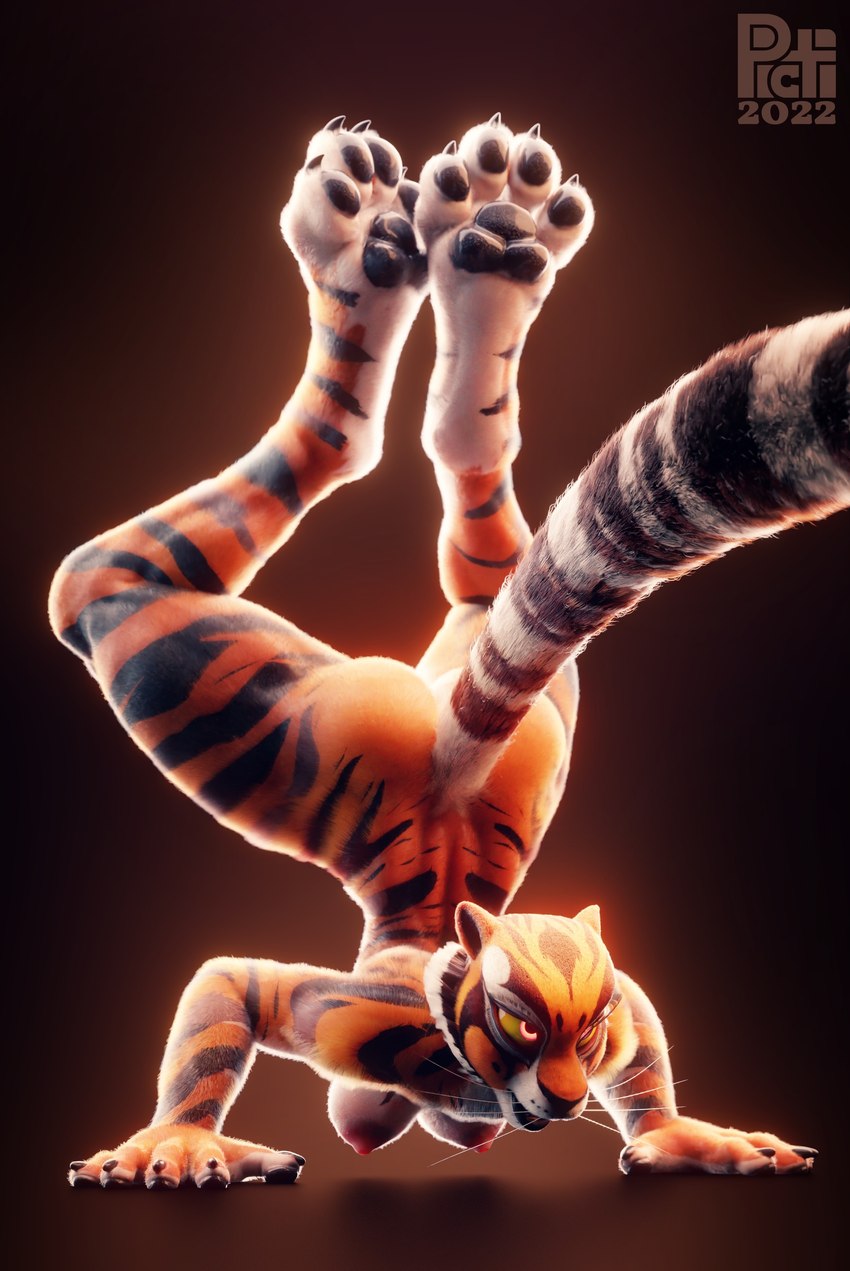 master tigress and master tigress (kung fu panda and etc) created by picti