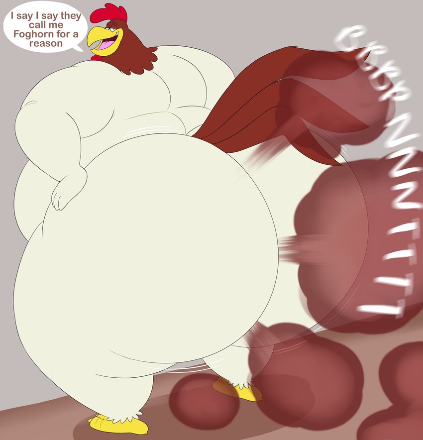 foghorn leghorn (warner brothers and etc) created by megacoolbear (artist)