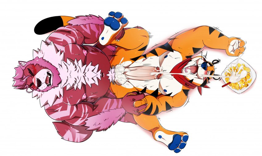 tony the tiger (frosted flakes and etc) created by seyrmo