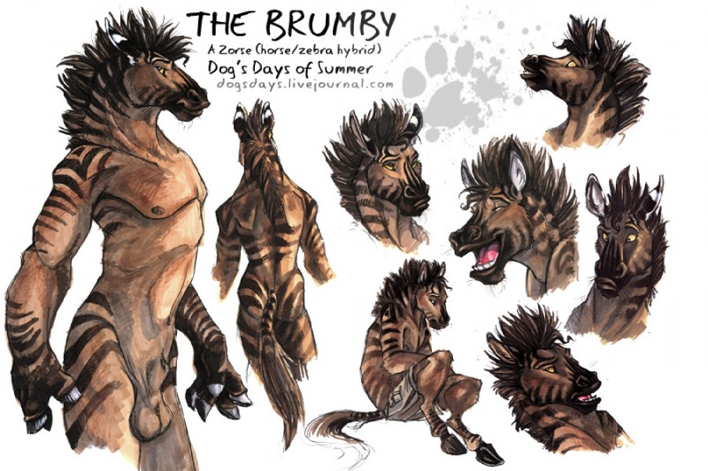 the brumby (the dog's days of summer) created by blotch