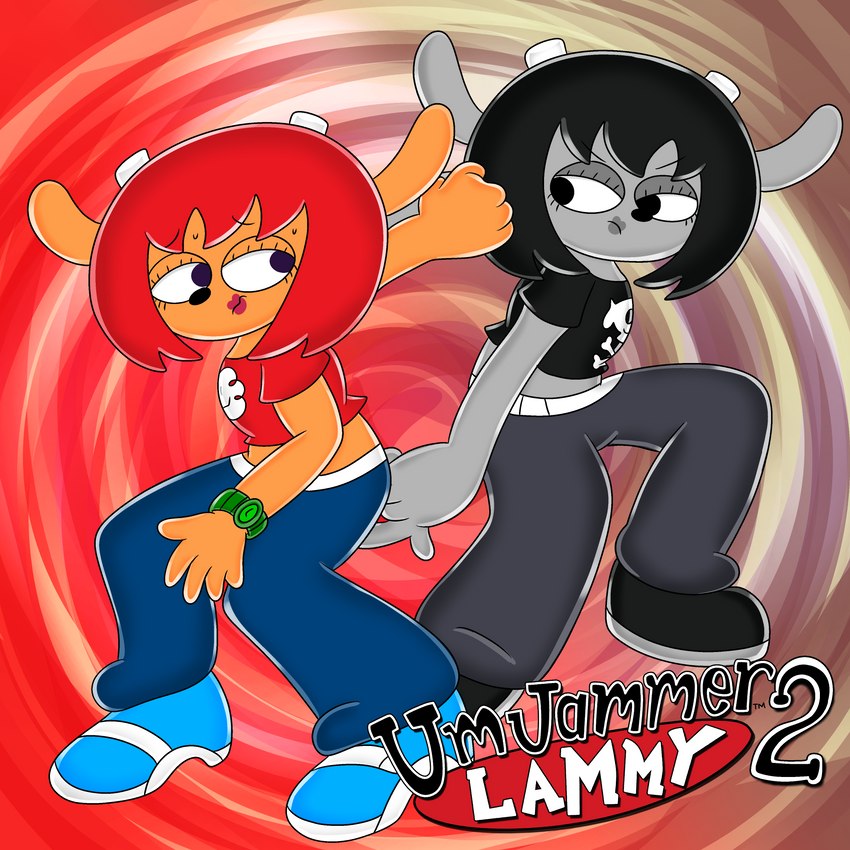 lammy lamb and rammy lamb (sony interactive entertainment and etc) created by 3barts