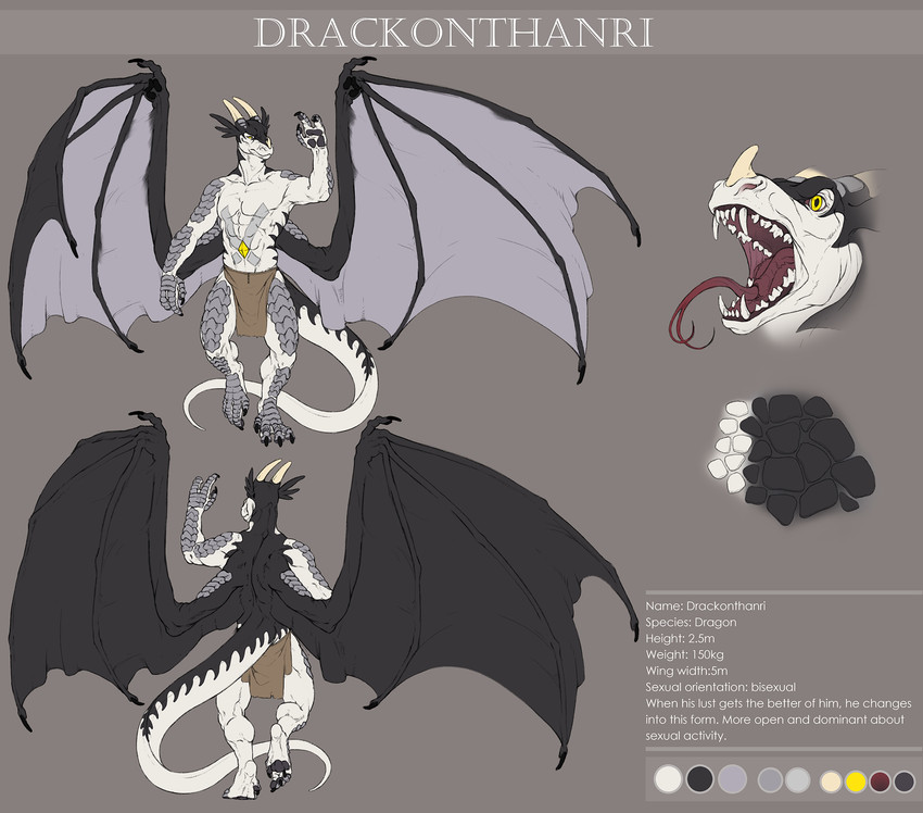 drackonthanri (mythology) created by honovy