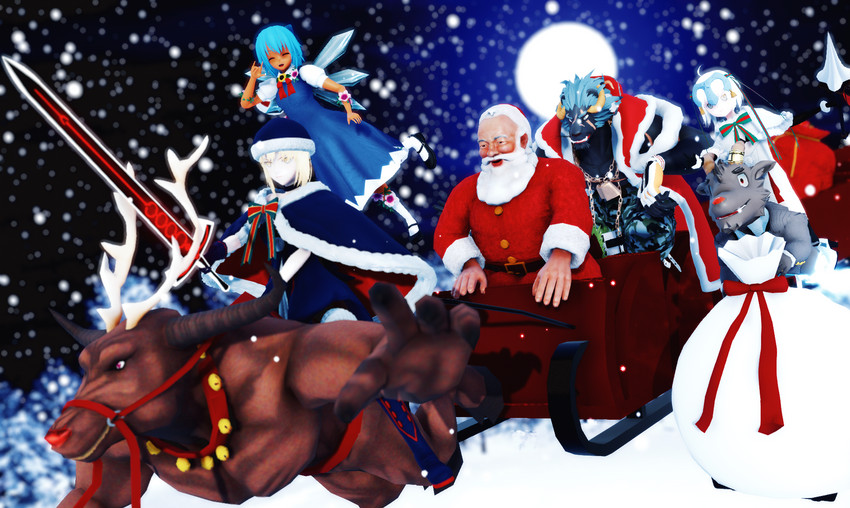 accessory anthro blonde_hair blue_hair butler chibi christmas_clothing christmas_headwear clothed clothing female fur grey_hair group hair hair_accessory hair_ribbon hat headgear headwear holidays long_hair male muscular muscular_anthro muscular_male open_mouth pecs penetration ribbons santa_hat scar smile wings yellow_eyes malicekira christmas european_mythology fate_(series) greek_mythology lifewonders mythology tokyo_afterschool_summoners touhou type-moon artoria_pendragon cirno jeanne_d'arc_(fate) krampus_(tas) lancer_jeanne_d'arc_alter_santa_lily rudolph_the_red-nosed_reindeer saber_alter salomonkun santa_claus bovid bovine caprine fairy felid goat human humanoid lion mammal minotaur pantherine 3d_(artwork) digital_media_(artwork) hi_res mikumikudance_(artwork)