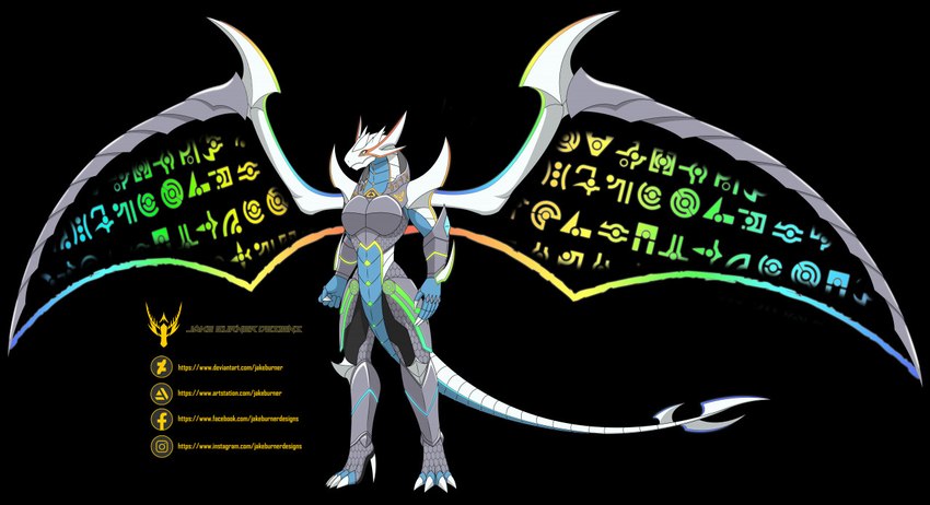 anthro code feral fur male membrane_(anatomy) membranous_wings rainbow solo tail wings ignisdraco bakugan bakugan_(series) bakugan_battle_brawlers mythology dragon dragonoid_(bakugan) mythological_creature mythological_scalie scalie model_sheet tagme