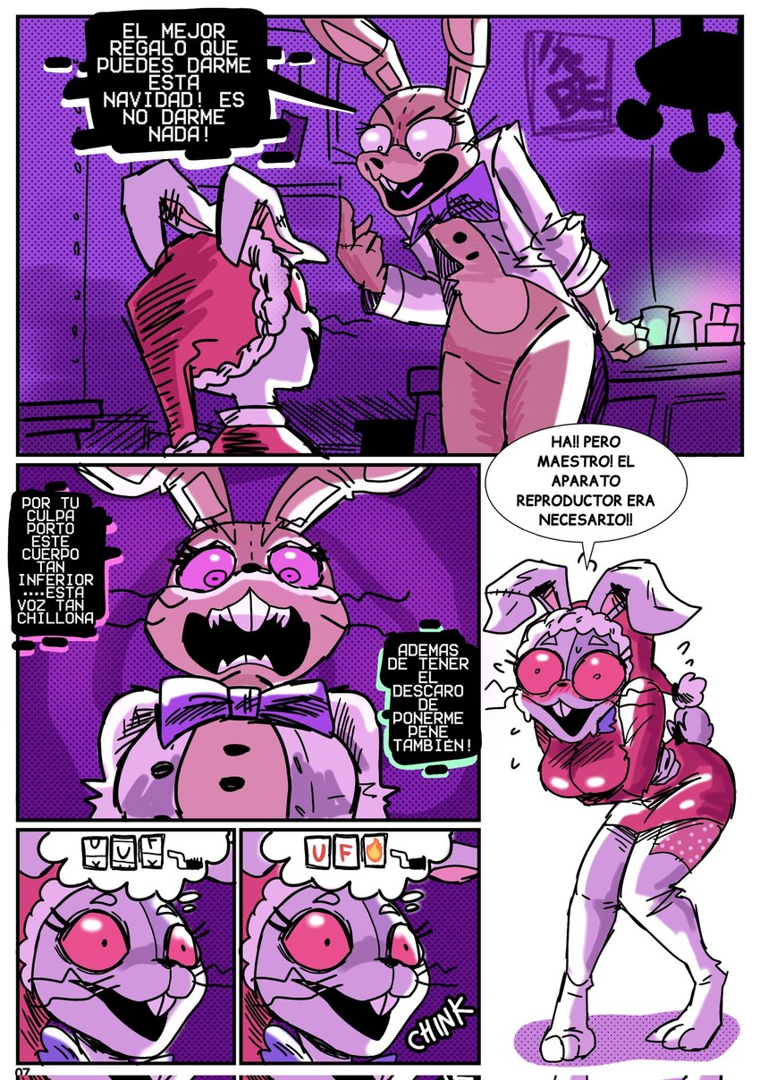 glitchtrap and vanny (five nights at freddy's and etc) created by renita reed