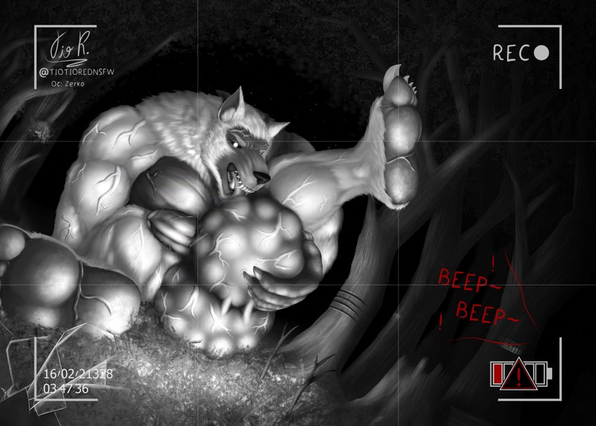 5_fingers angry anthro ball_grab ball_lick balls balls_pregnancy battery battery_life big_balls biped breasts broken_lens camera camera_hud camera_view claws detailed_background erection eyebrows feet fingers foreskin fur genitals glans glowing glowing_eyes grass grey_body hair hand_on_balls huge_balls humanoid_genitalia humanoid_penis hyper hyper_balls hyper_genitalia leaf licking looking_at_viewer male night night_vision nude onomatopoeia open_mouth oral outside penis plant pregnant pregnant_male recording roots scratches self_lick sex sitting sitting_on_ground sky solo sound_effects teeth testicular_pregnancy text thick_penis time toes tongue tongue_out tree unusual_pregnancy vein veiny_arms veiny_balls veiny_breasts veiny_feet veiny_muscles veiny_penis warning warning_symbol white_body white_fur tiotiored mythology zerko_(vanzily) canid canine hybrid mammal mythological_canine mythological_creature werecanid werecanine werecreature werewolf yeti 2025 artist_name black_and_white dated digital_drawing_(artwork) digital_media_(artwork) english_text full-length_portrait greyscale monochrome portrait shaded signature