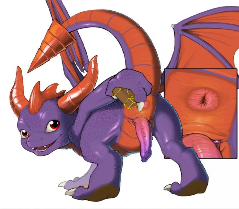 spyro (european mythology and etc) created by narse