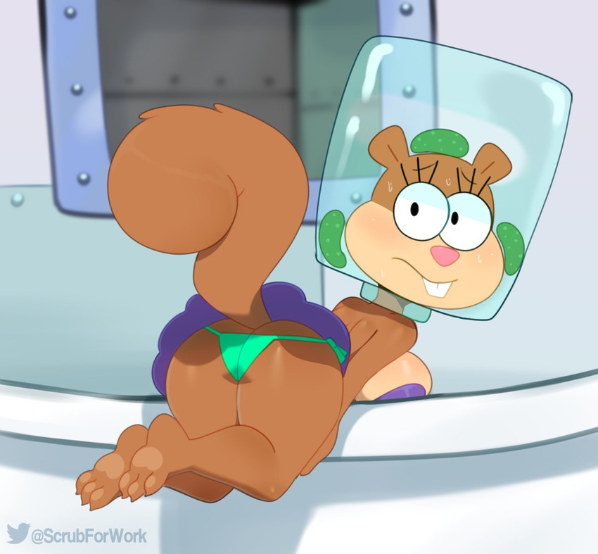 sandy cheeks (spongebob squarepants and etc) created by somescrub