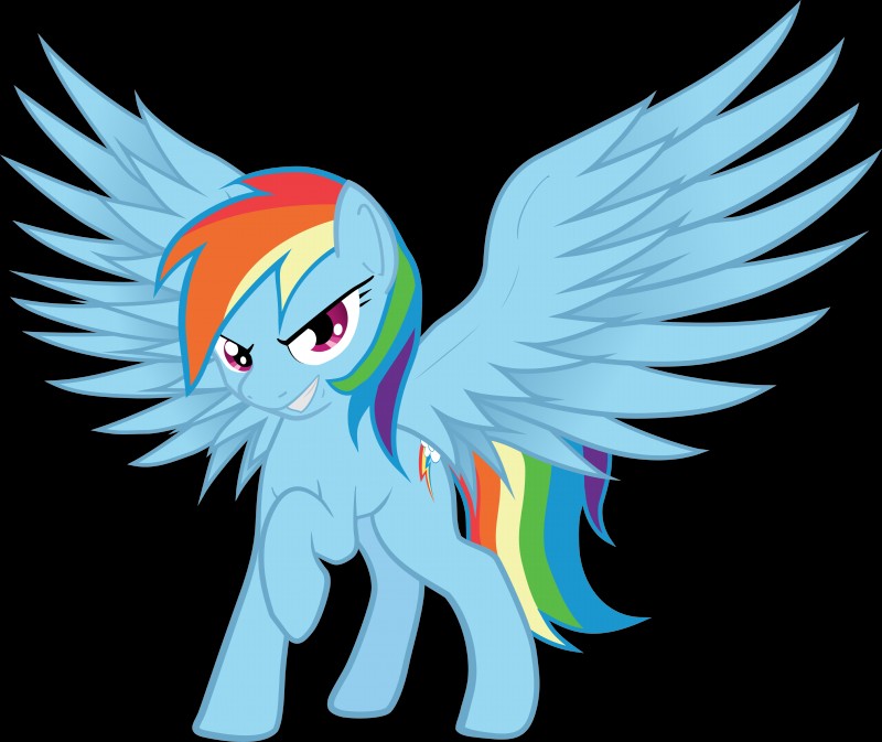 rainbow dash (friendship is magic and etc) created by idrawponiessometimes and marker (artist)