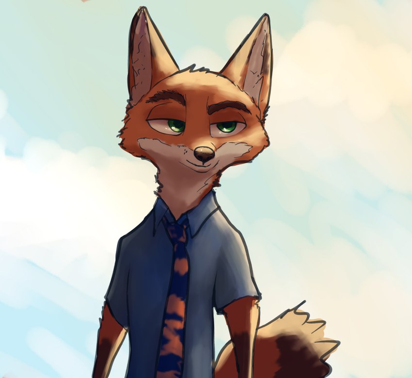 nick wilde (zootopia and etc) created by famished (artist)