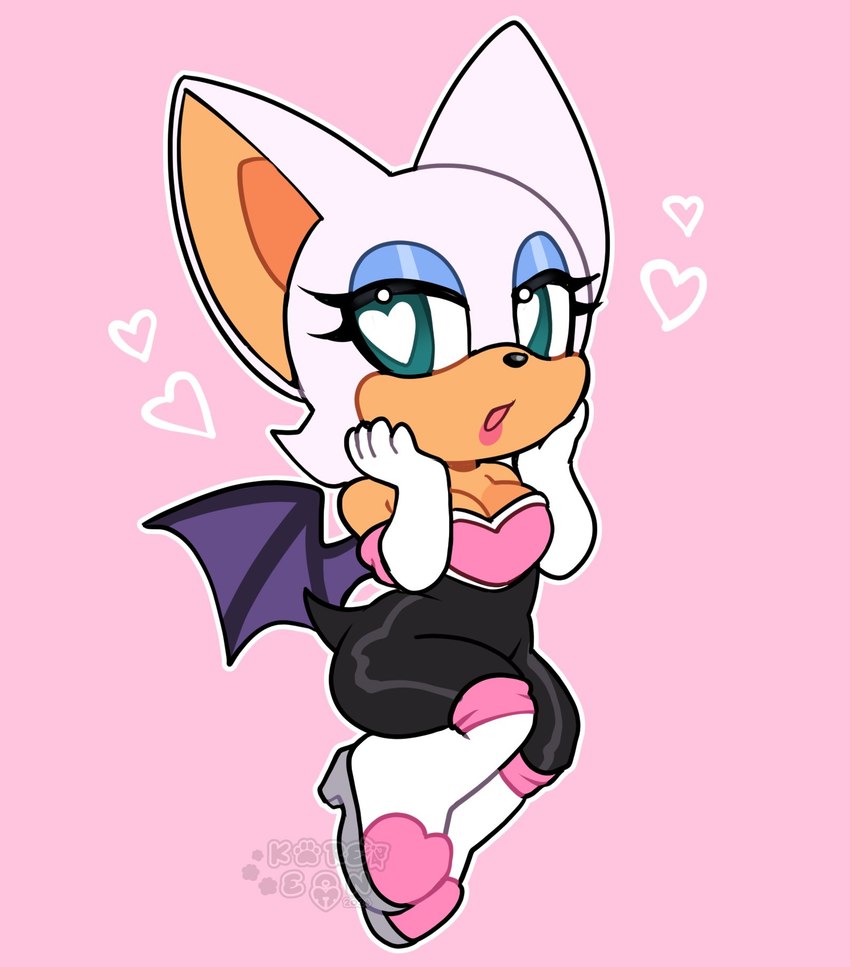 rouge the bat (sonic the hedgehog (series) and etc) created by kore eon