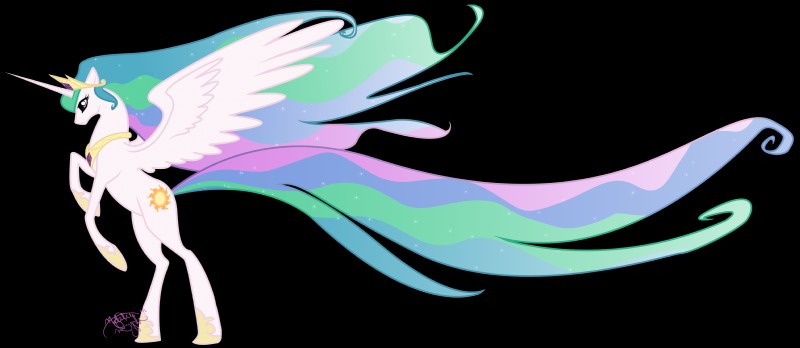 armor crown cutie_mark feathered_wings feathers female feral hair headgear horn multicolored_hair on_hind_legs purple_eyes quadruped rainbow_hair simple_background solo tail transparent_background vector white_body white_feathers wind wings emeralddarkness friendship_is_magic hasbro my_little_pony mythology princess_celestia_(mlp) equid equine mammal mythological_creature mythological_equine winged_unicorn absurd_res alpha_channel digital_media_(artwork) hi_res