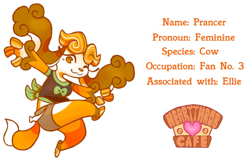 prancer (heartthrob cafe) created by irootie
