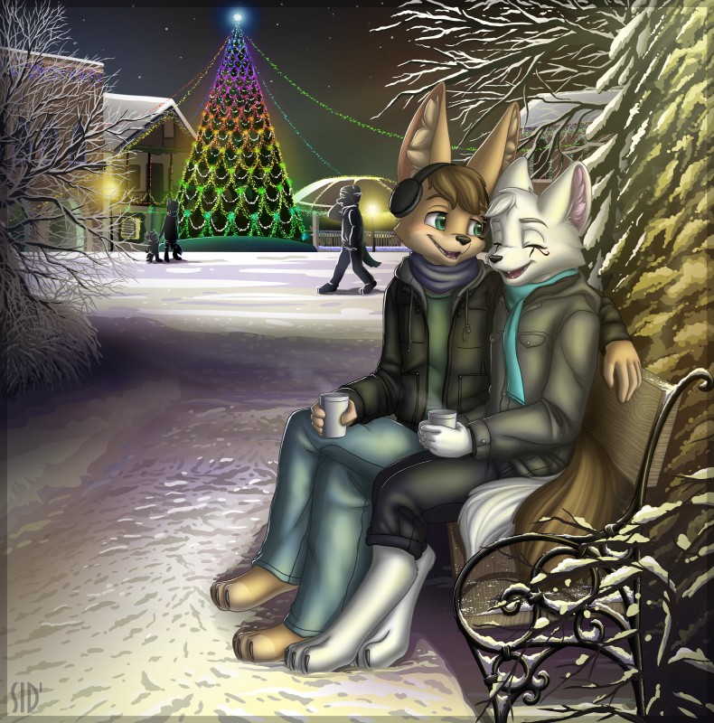 christmas created by sidnithefox