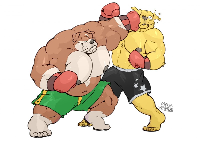 hector and max created by megawaffle (artist)