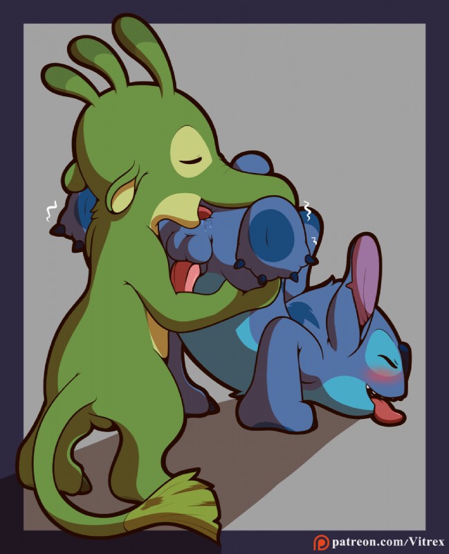felix and stitch (lilo and stitch and etc) created by vitrex