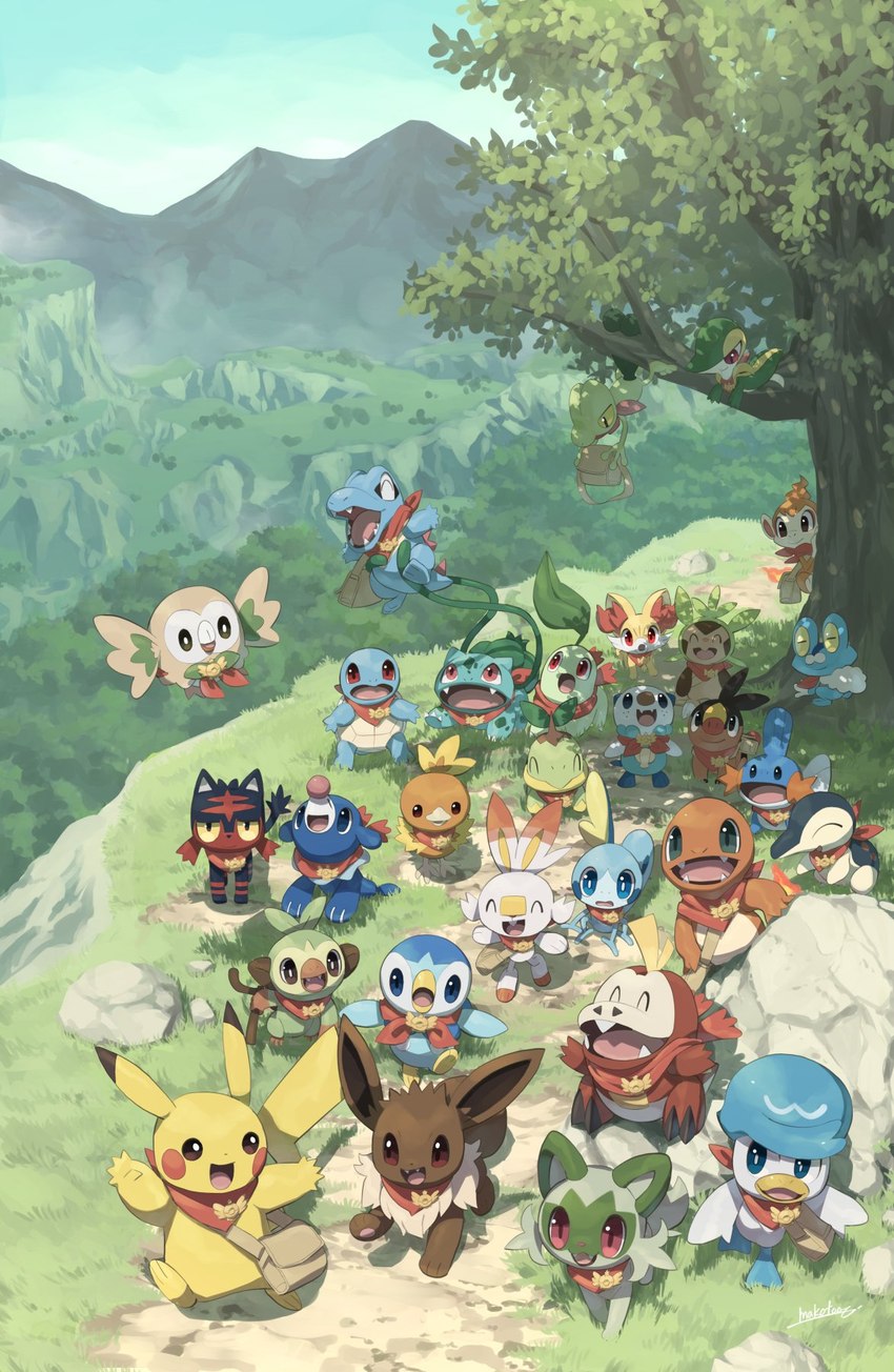 pokemon mystery dungeon and etc created by makotoo