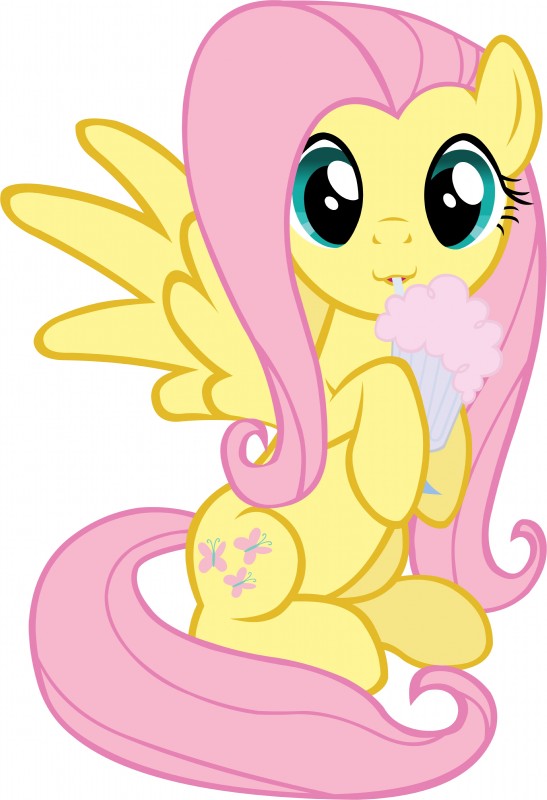 blue_eyes cutie_mark feathered_wings feathers female feral fur hair pink_hair simple_background solo tail white_background wings yellow_body yellow_feathers yellow_fur doctor-g friendship_is_magic hasbro my_little_pony mythology fluttershy_(mlp) equid equine mammal mythological_creature mythological_equine pegasus absurd_res hi_res