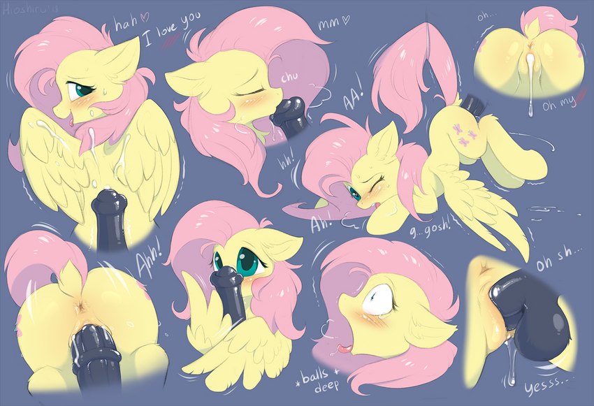 fluttershy (friendship is magic and etc) created by hioshiru