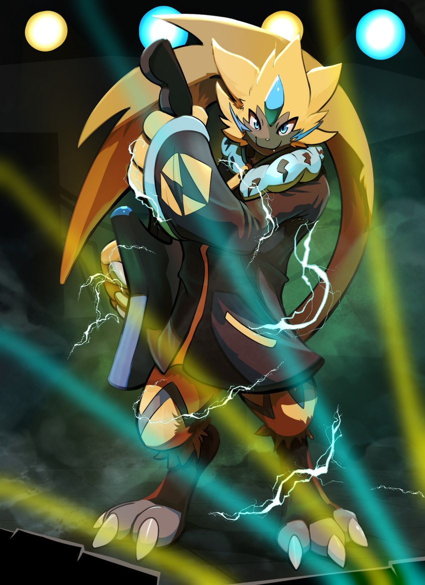 band style zeraora (pokemon unite and etc) created by toshabi