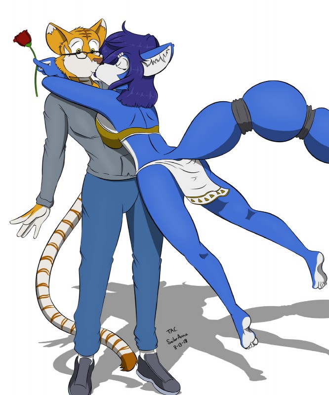 fan character and krystal (nintendo and etc) created by sailoranna