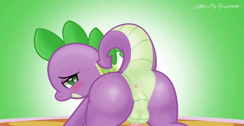 spike (friendship is magic and etc) created by hisexpliciteditor, pyruvate, and third-party edit