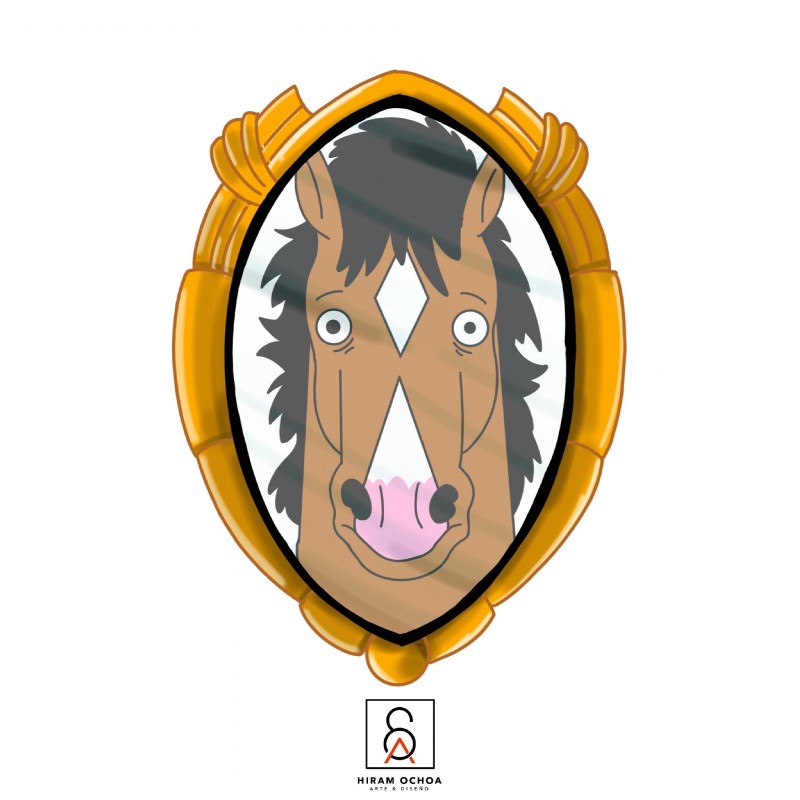 bojack horseman (bojack horseman and etc) created by hiram ochoa