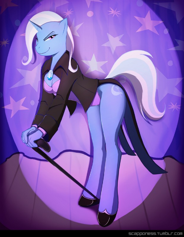 trixie (friendship is magic and etc) created by scappo