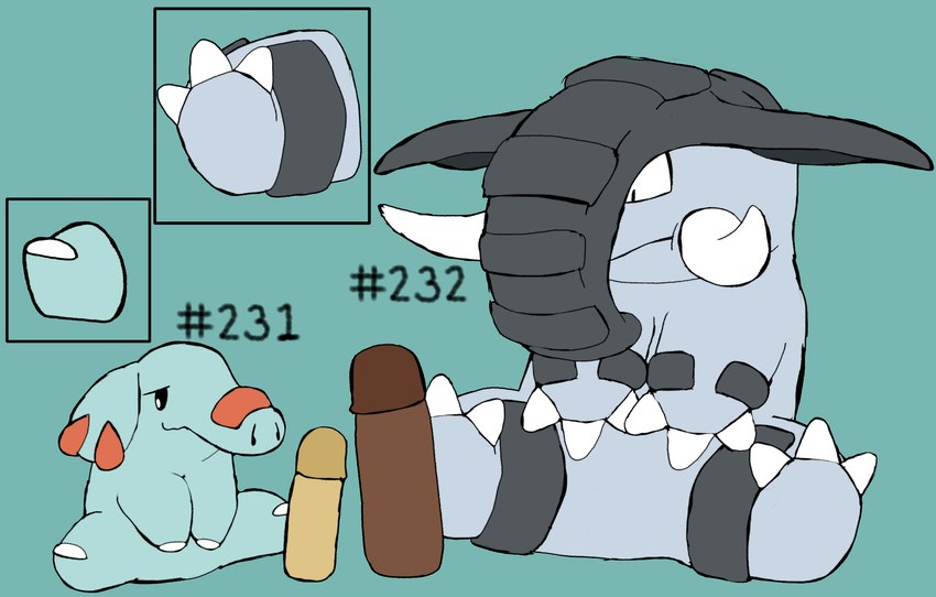 1_toe 3_toes ambiguous_gender erection feet feral foot_fetish foot_play footjob genitals group male number penis quadruped sex simple_background toes secretsableye nintendo pokemon donphan generation_2_pokemon phanpy pokemon_(species) digital_media_(artwork) hi_res