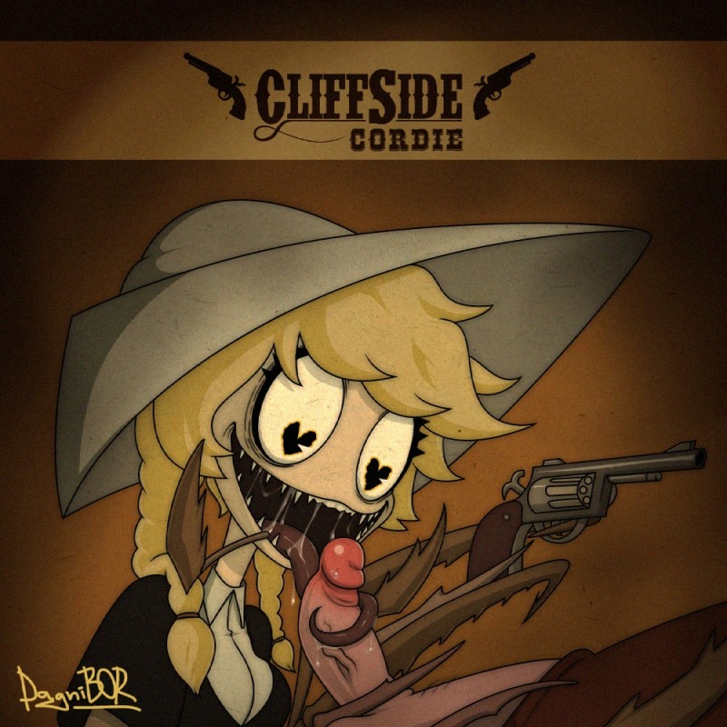 blonde_hair bodily_fluids clothing creepy dominant dominant_female dress drooling duo erection faceless_character faceless_male fangs female female_rape forced genitals gun hair handgun hat headgear headwear heart_eyes heart_symbol human_on_humanoid interspecies long_tongue male male/female monster_girl_(genre) name_drop open_mouth oral penis pointing_gun_at_another ranged_weapon rape revolver saliva sex teeth threatening_with_weapon title_drop tongue tongue_out tonguejob weapon dagnibor cliffside_(series) cordie_(cliffside) animal_humanoid arachnid arachnid_humanoid arthropod arthropod_humanoid human humanoid mammal 1:1 2018