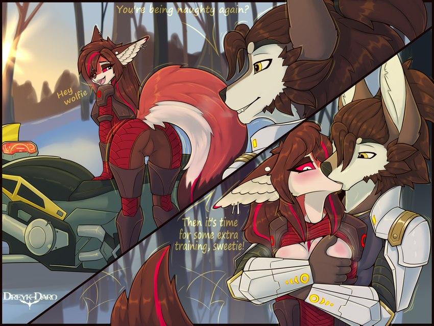ascord and roxy (mythology) created by dreyk-daro