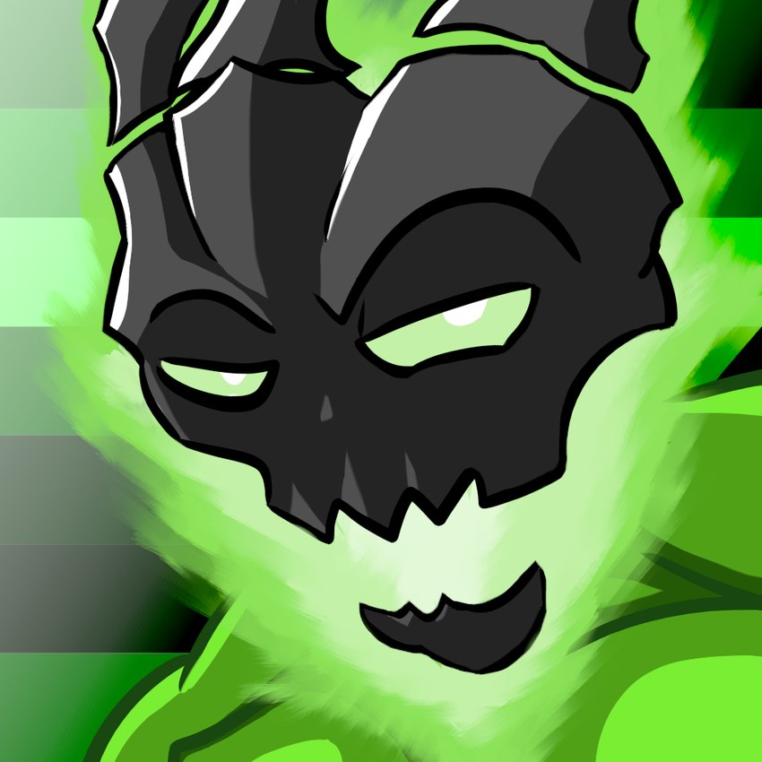 big_eyes big_muscles black_mask colored_fire fire front_view green_background green_body green_eyes green_fire half-closed_eyes happy looking_at_viewer male mask muscular muscular_humanoid muscular_male narrowed_eyes open_mouth open_smile pattern_background pecs pupils simple_background simple_lighting smile solo striped_background toony white_pupils gay_thresh league_of_legends riot_games tencent thresh ghost humanoid spirit 1:1 2020 cel_shading colored digital_drawing_(artwork) digital_media_(artwork) green_theme headshot_portrait portrait shaded simple_shading