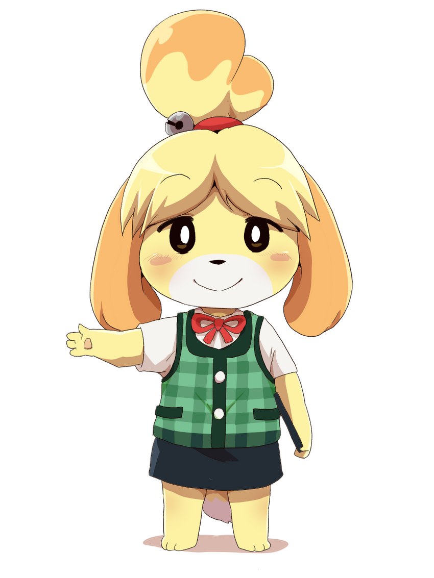 isabelle (animal crossing and etc) created by dagasi