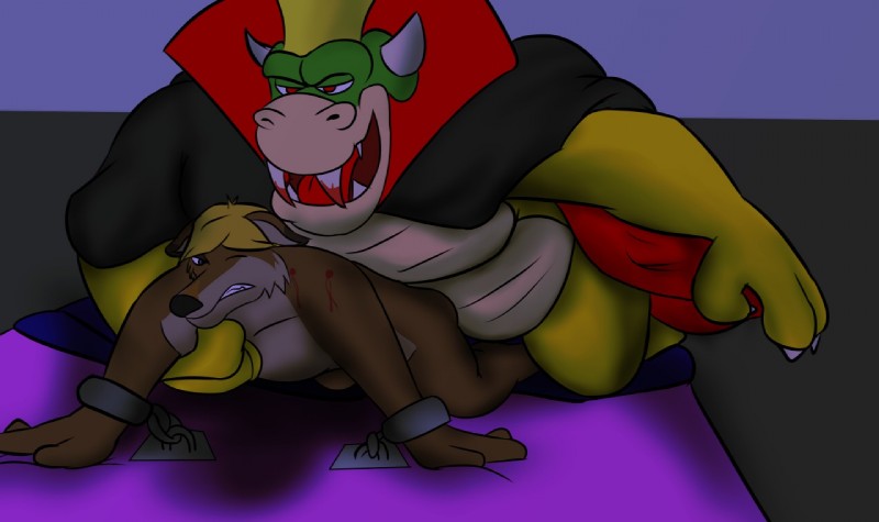 count koopa and harry belmont (mario bros and etc) created by jking1200