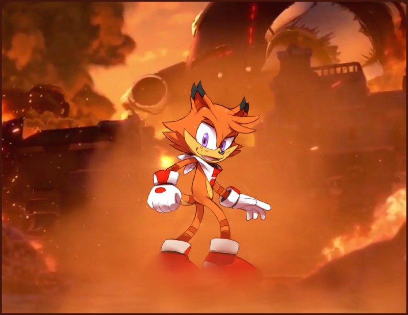 bubsy (sonic the hedgehog (series) and etc) created by cylent nite