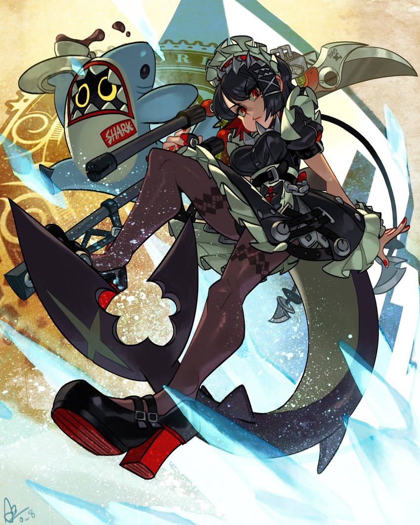 ellen joe and sharkboo (zenless zone zero and etc) created by alex ahad