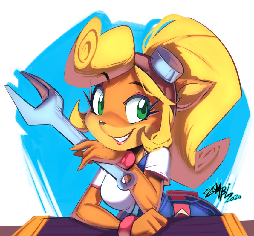 coco bandicoot (crash bandicoot (series) and etc) created by z0mbieraptor
