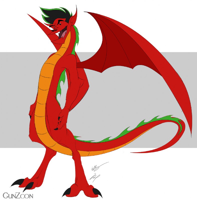 jake long (american dragon: jake long and etc) created by gunzcon