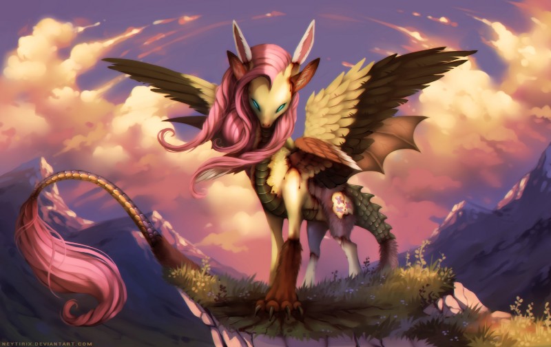 fluttershy (friendship is magic and etc) created by neytirix