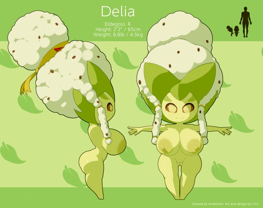 delia (nintendo and etc) created by dibujosv12 and v12