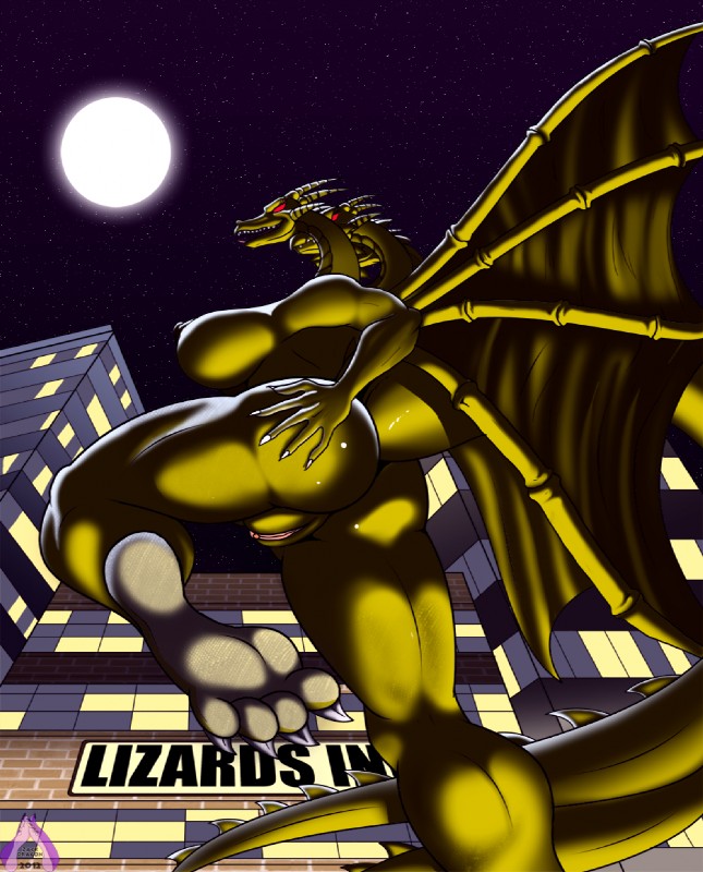 king ghidorah (european mythology and etc) created by zp92