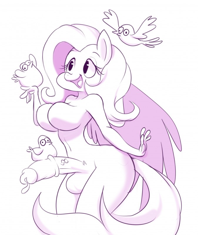 fluttershy (friendship is magic and etc) created by norithecat