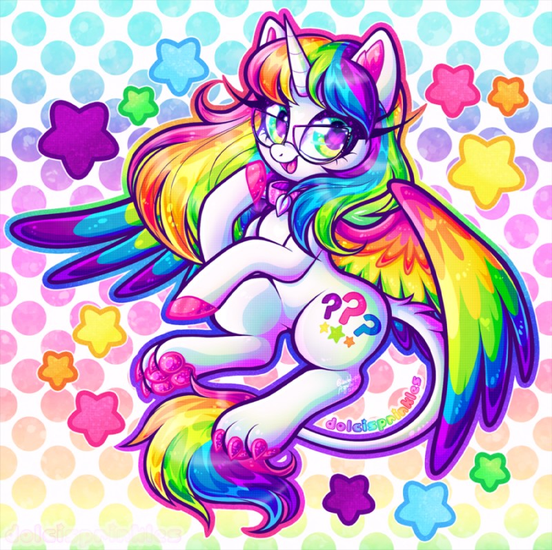 whimsical wonder the chimericorn (my little pony and etc) created by dolcisprinkles