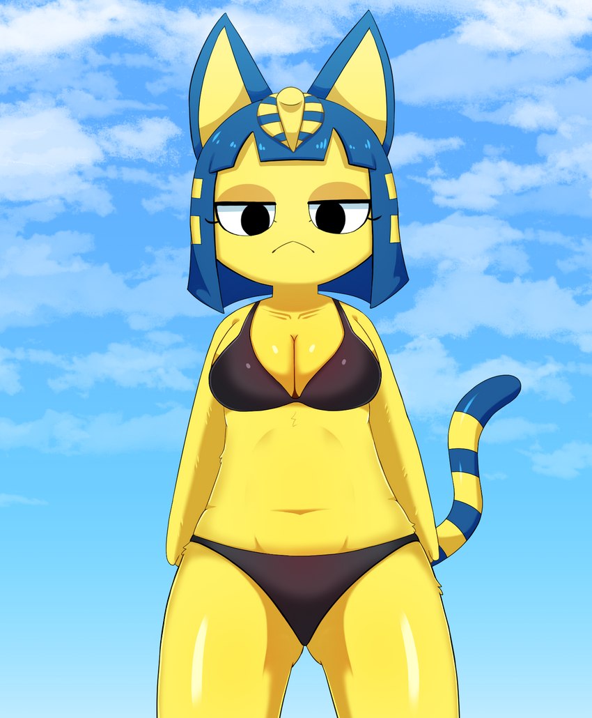 ankha (animal crossing and etc) created by sum