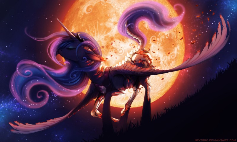 princess luna (friendship is magic and etc) created by neytirix