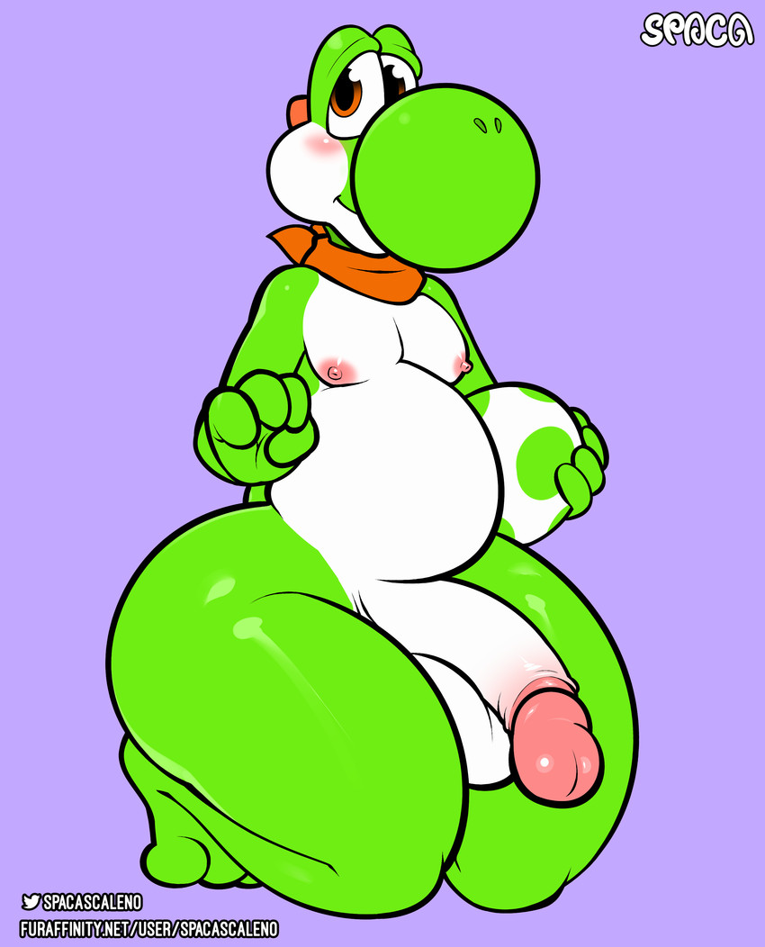 lucas the yoshi and yoshi (mario bros and etc) created by spaca