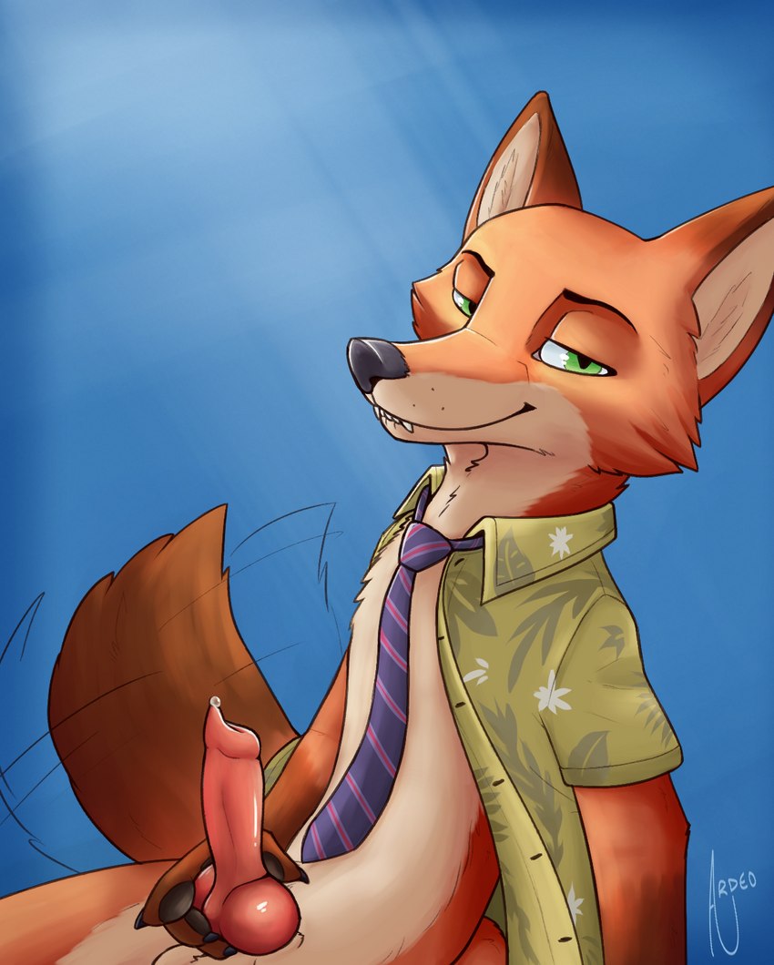 nick wilde (zootopia and etc) created by ardeo