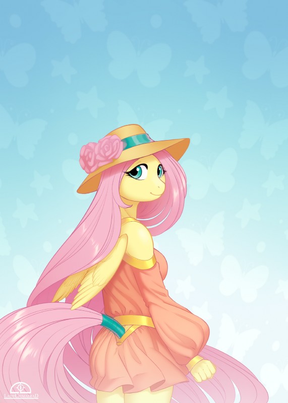 fluttershy (friendship is magic and etc) created by ladychimaera